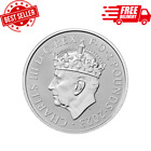Great Britian 2023 2 1-oz Silver King Charles III Coronation Royal Cypher BU
