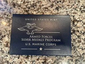 🔥2022 Marine Corps Marines 2.5 Oz Silver Medal US Mint P Sealed S22MD🔥 - Picture 1 of 3