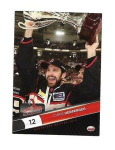 Chris Herperger - LED Playercard - 2009-10 - Hannover Scorpions, Chicago, Ottawa