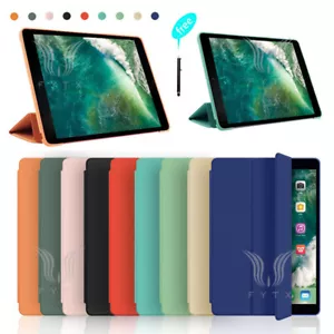 For iPad 5/6th 9.7" 7/8th 10.2" Pro 11" 10.5" Air Slim Leather Case Smart Cover - Picture 1 of 30