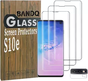 Paquete de 3 protectores de pantalla para Galaxy S10e【Paquete de 3+1】 - Picture 1 of 12