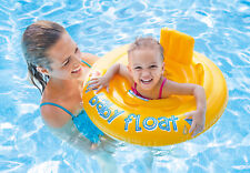 Intex Inflatable Baby Floating Ring Float Upto 11kg 1yr Swimming Pool #56585