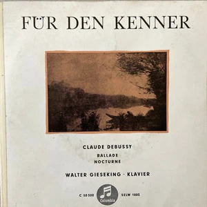 DEBUSSY: Ballade / Nocturne - Gieseking (EP Columbia C 50 500 / NM) - Bild 1 von 3