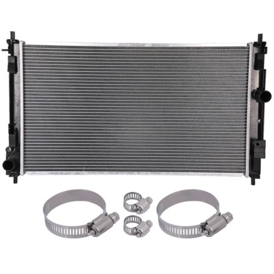 Radiador para Jeep Compass 2951 2007-2017 con kit universal de abrazaderas de manguera de aceite Foto 1 de 4