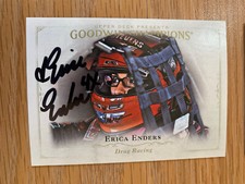 Erica Enders signed Trading Card Autographed Nhra Legend Goodwin Champions