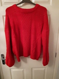 Principles Red Jumper Size 20 - Picture 1 of 5