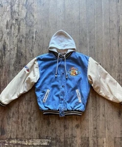 Vintage 90er Winnie Puuh Dead Stock Tags Loyal True Denim Kapuzenjacke Disney - Bild 1 von 18