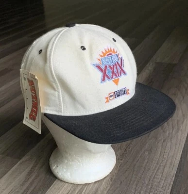 Vintage 1995 Nutmeg NFL Super Bowl XXIX Snapback Hat 49ers vs Chargers NWT - Image 1 of 4