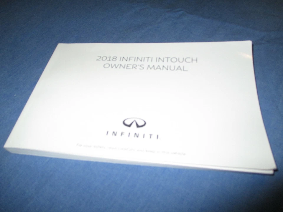 2018 Infiniti Intouch Navegación Propietarios Manual Todo Recortes New Q50 Q 50 - Imagen 1 de 1