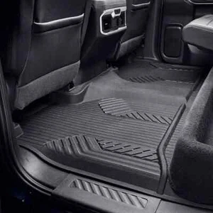OEM 2020-2024 Sierra Silverado Crew Cab 2nd Row All Weather Floor Liner 84348198 - Picture 1 of 2