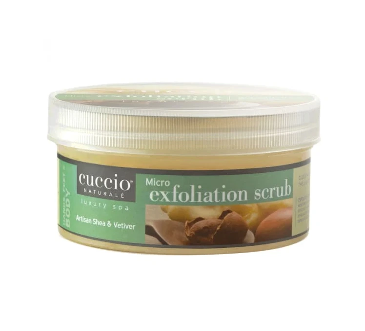 Exfoliante Micro Exfoliante - Karité y Vetiver Artesano por Cuccio Naturale 16 fl oz Foto 1 de 1