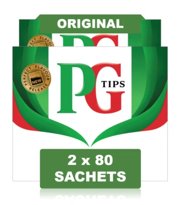 PG Tips - Original Schwarztee - 2 x 80 Teebeutel - Bild 1 von 4