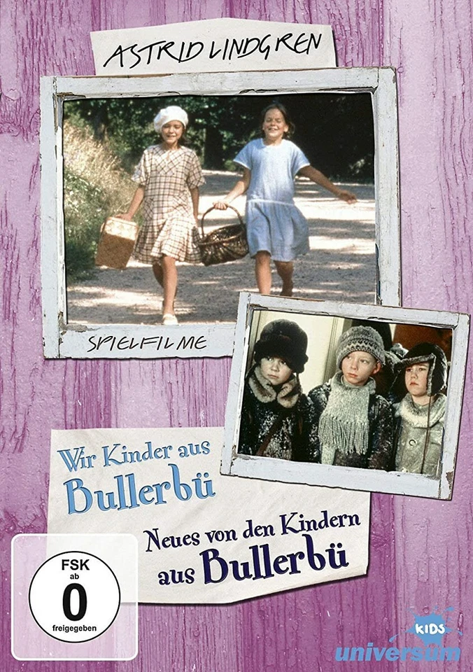 DVDs WIR KINDER AUS BULLERBÜ + NEUES VON DEN KINDERN... # Astrid Lindgren ++NEU - Bild 1 von 1