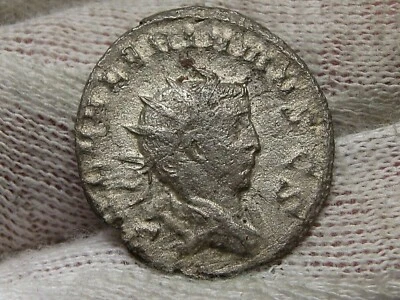 Romano: Salonino 258-60 dC Plata Antoniniano Rev Príncipe de pie S10770.  #36 Foto 1 de 4