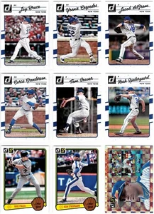 2017 DONRUSS New York Mets Team Set w/Inserts (12 Cards) - NM/MT - Picture 1 of 1