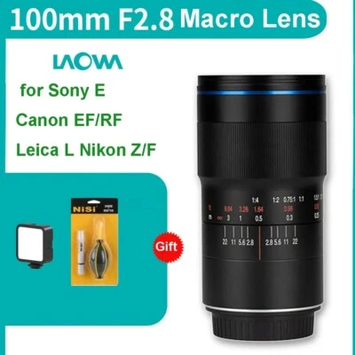Laowa 100mm F2.8 Ultra Macro APO Lens Full frame for Canon Nikon Sony Leica L  - Image 1 of 4