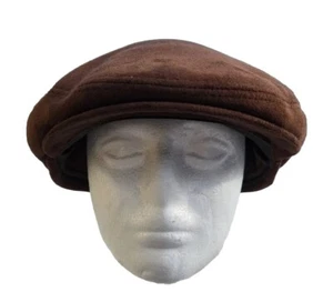 Herren Schiebermütze Flatcap Mütze mit Ohrenklappen Schirmmütze Ohrenschützer - Bild 1 von 5