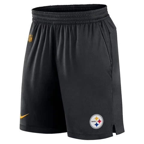 Pittsburgh Steelers Nike Sideline Knit Performance Shorts Men's 2023 NFL Dri-FIT Cover