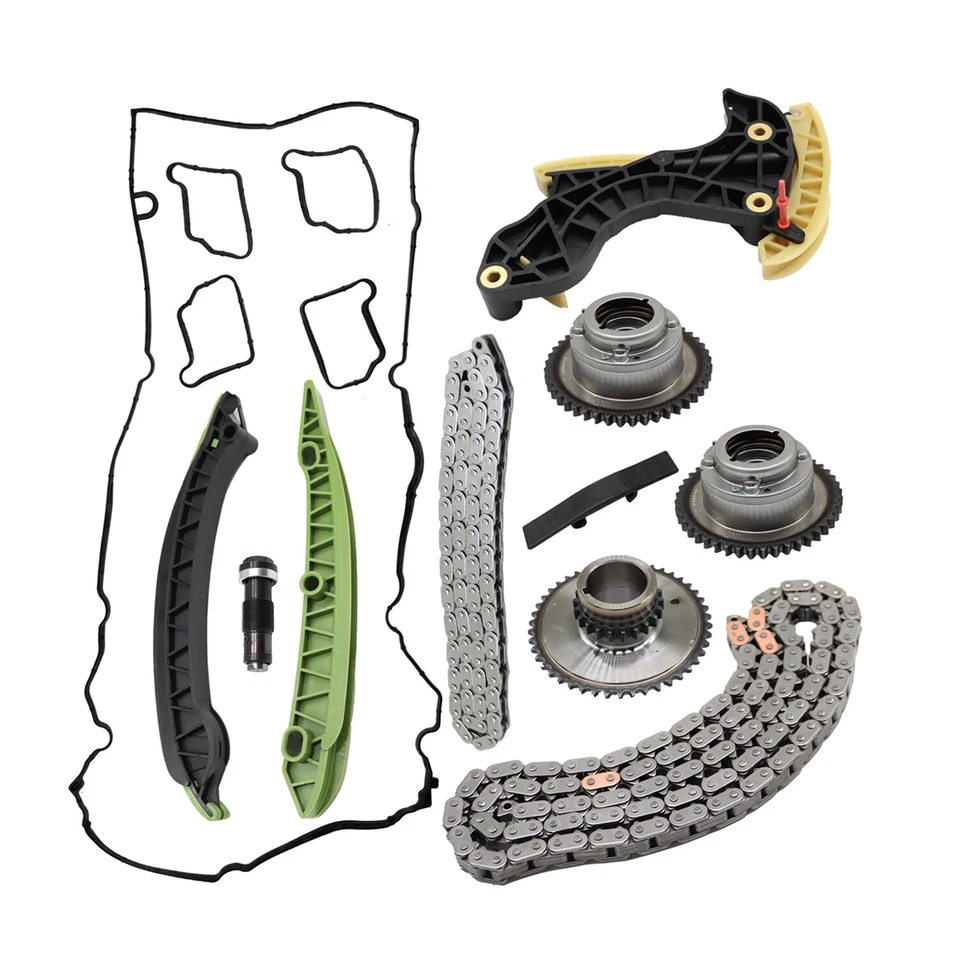 Timing Chain Kit with Tensioner & Camshaft Gears For Mercedes W204 C250 E250 - Image 1 of 4