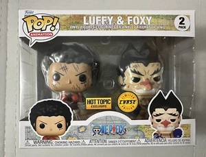 Funko Pop Luffy y Foxy Chase paquete de 2 tema candente exclusivo de una pieza - Imagen 1 de 6