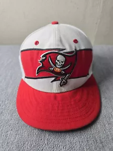 Tampa Bay Buccaneers Snapback Hat NFL New Era White Red - Picture 1 of 11