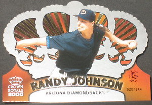 Randy Johnson 2000 Pacific Crown Royale Limited Series Parallel (28/144) Arizona