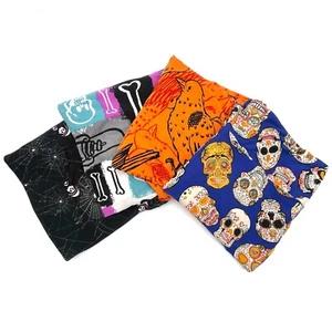 4 NEW Pairs Lularoe Leggings Halloween TC2 Sugar Skulls Ravens Day Dead Spiders - Picture 1 of 7