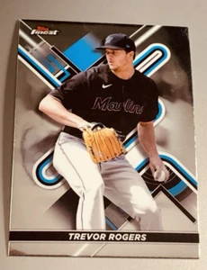Trevor Rogers 2022 Topps Finest #65 Miami Marlins NM - Picture 1 of 2