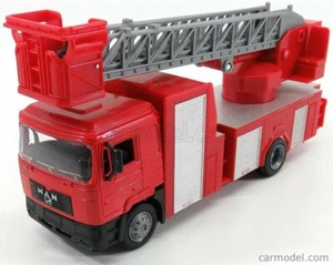 NEW RAY MAN F2000 Camion Pompieri con scala girevole 1:43 DIE CAST - Foto 1 di 2