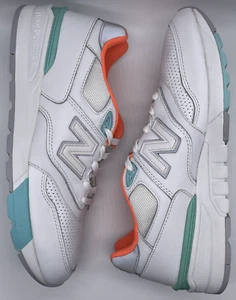 New Balance 597 South Beach 2017 ML597VAA Size 10 D NWOB Lifestyle Leather NOS - Picture 1 of 15