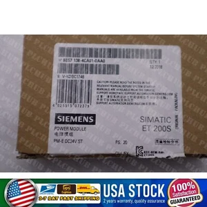 New Siemens 6ES7138-4CA01-0AA0 6ES71384CA010AA0 SIMATIC DP PM-E power modules - Picture 1 of 3