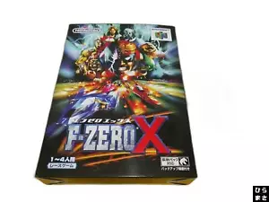 FZERO X F ZERO NINTENDO 64 N64 Japan - Picture 1 of 1