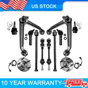 4WD Control Arm Ball Joint Tie Rod with Hub Bearing For Dodge Ram 1500 TX E19 - Picture 1 of 7