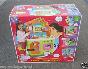 FISHER PRICE DORA THE EXPLORER ORIGINAL TALKING KITCHEN NEW - Picture 1 of 3