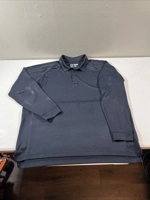 Тактическая мужская функциональная рубашка-поло с длинным рукавом 5.11 размер 2XL - Изображение 1 из 4