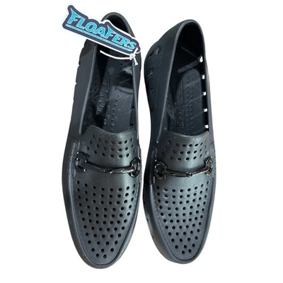 Floafers Chairman Bit Black Slip On Shoe Men's 8 - Image 1 of 3