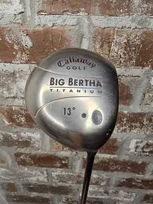Callaway Big Bertha Titanium Driver 13° Gems 55w Ladies Flex 43″ +HC - Image 1 of 4