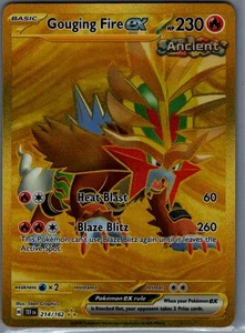 Gouging Fire ex Hyper Rare SV05: Temporal Forces 214/162 NM - Picture 1 of 2