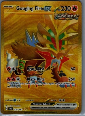 Gouging Fire ex Hyper Rare SV05: Temporal Forces 214/162 NM - Image 1 of 2