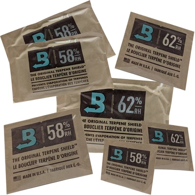Boveda Hydro Pack 58% 62% 4g 8g 67g Curing Feuchtigkeitsregler Einzeln Verpackt - Bild 1 von 4