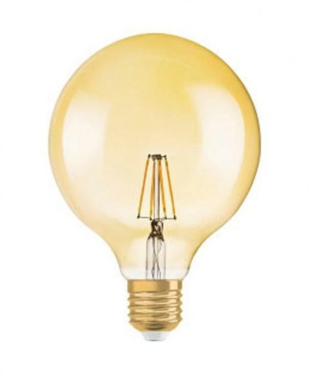 OSRAM LAMPADINA GLOBO TRASPARENTE LED VINTAGE 1906 A FILAMENTO 2,8W LUCE CALDA 2 - Immagine 1 di 1