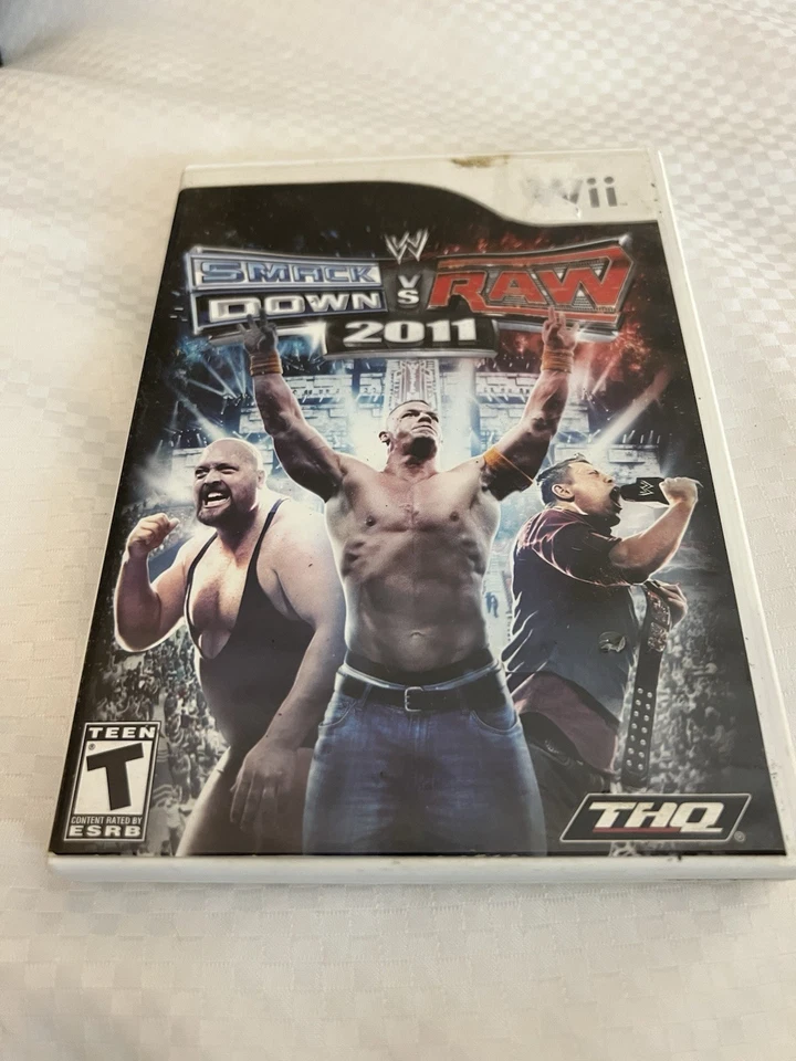 WWE SmackDown vs. Funda Raw 2011 con disco 2009 (Nintendo Wii, THQ) Foto 1 de 3
