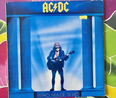 AC/DC ‎– Who Made Who Vinyl LP 1986 Aus - image 1 of 3