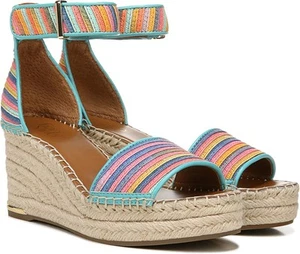 Franco Sarto Women's Clemens Espadrille Wedge Sandal NW/OB - Picture 1 of 35