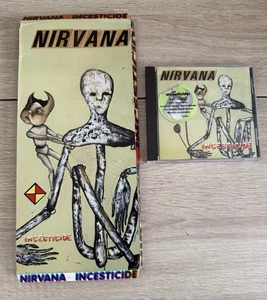 Rare Big Box NIRVANA Insecticide CD 1992  Hype Sticker - Bild 1 von 9