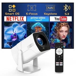 【Netflix Officially Licensed】Smart Projector with Electric Focus & Auto Keyst... - Picture 1 of 9