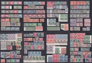 Adén y Estados. Estampillas GVI, QEII MM, MNH, usadas. Gato aprox 600€. - Imagen 1 de 17