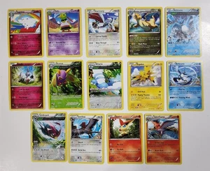 POKÉMON TCG Roaring Skies Almost Complete Rare Set Non Holo Omega Cards - Picture 1 of 6