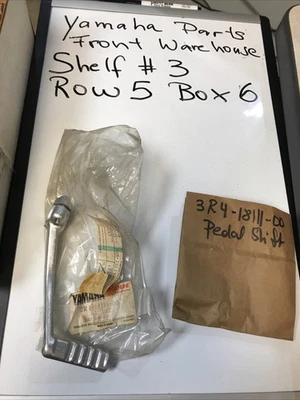 Palanca de cambios OEM, 80-84 Yamaha IT YZ 175 250 465 490, 3R4-18111-00 NUEVO EN CAJA Foto 1 de 4