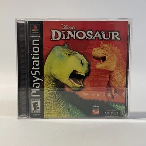 Disney Dinosaur PS1 Sony PlayStation Acción Aventura Videojuego Completo En Caja Original - Imagen 1 de 3